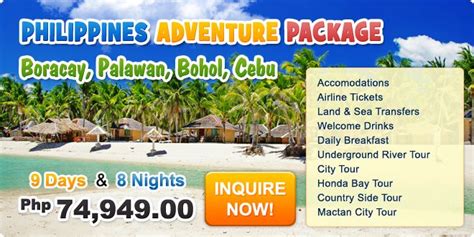 Philippines Vacation Packages from $277 .